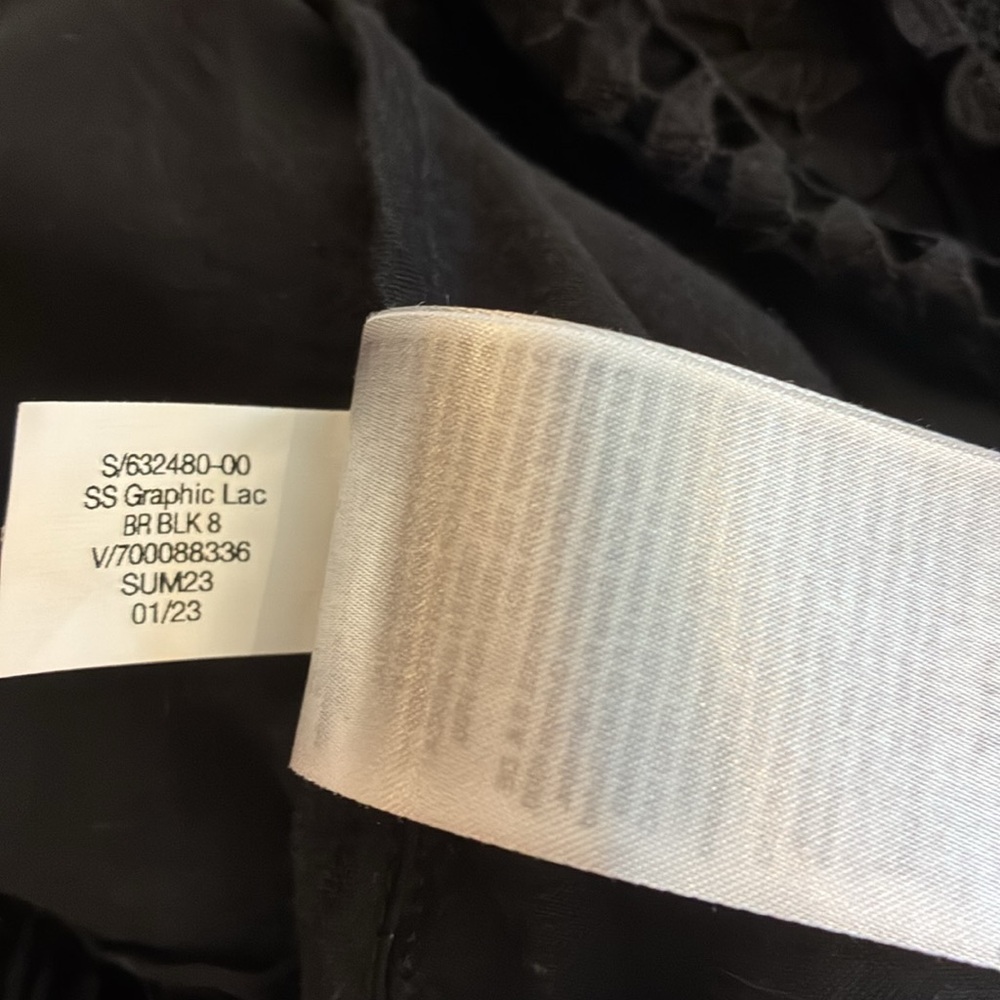 NWOT Banana Republic Black Tiered Maxi Dress Size XS - Picture 8 of 10